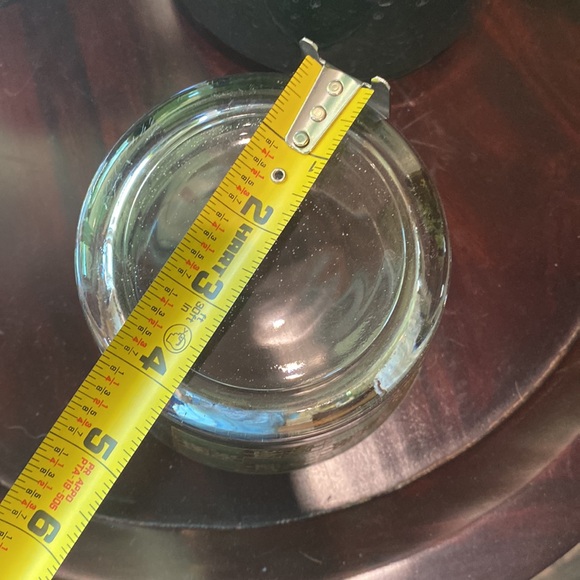 337A) Vintage Mid Century Modern Culver Prado Glass Green & 22k Gold Ice Bucket. - Picture 5 of 5